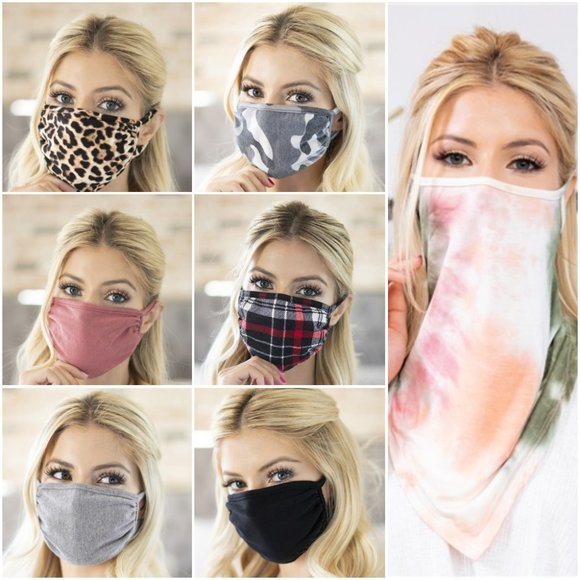 2 for $20! Dalmation print face mask - Picture 9 of 11